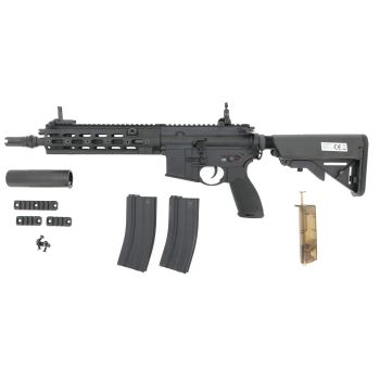 E&C SMR16 10,5" -GEN.4- S-AEG mit Begadi CORE EFCS / Mosfet & QD Silencer -schwarz- (frei ab 18 J.)