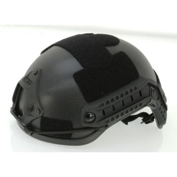 Airsoft Helm MICH 2001 Style, mit Rails und NVG Mount, -schwarz-