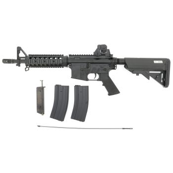Begadi M4 CQB - Metallbody - GEN.5- (EFCS, Mosfet, short stroked, PRO HopUp) AEG mit Metallgearbox & Burst Modus -schwarz- < 0,5 J.