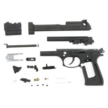 WE M9 / M92 "Barry Burton" GBB Teilespender, für Bastler - im Koffer (frei ab 18 J.)
