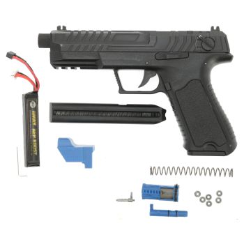 Cyma CM.127A "Gen.5" AEP -schwarz- < 0,5 J.  - mit umfangreichem Tuning