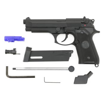 KJW M9 "PRO" GBB, schwarz, CO2 Version (frei ab 18 J.)