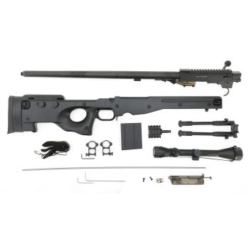 Well MB4402 Sniper Rifle inkl. Zweibein & Zielfernrohr, Roedale Deluxe Upgrade Version (frei ab 18 J.)