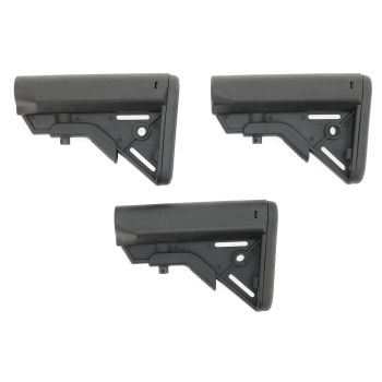 3x E&L MUR M4 Stock -schwarz-