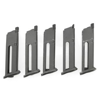 5x KWC Modell 75 "Racegun" CO2 Magazin - für Bastler