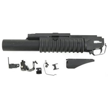 S&T M203 Heavyweight Metall Grenade Launcher -lang-, ohne Funktion, als Deko - für Bastler (frei ab 18 J.)