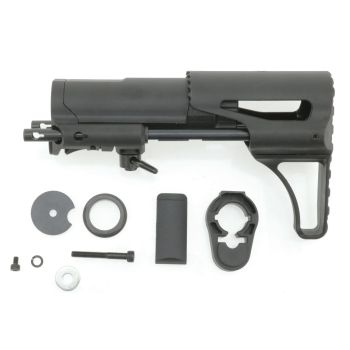 APS CRS (Collapsible Rifle Stock) Schubschaft für M4/M16 Airsoft AEGs, schwarz