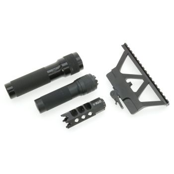 AK Anbauteile Bundle (2x Silencer, 1x Flashhider, 1x Mount)