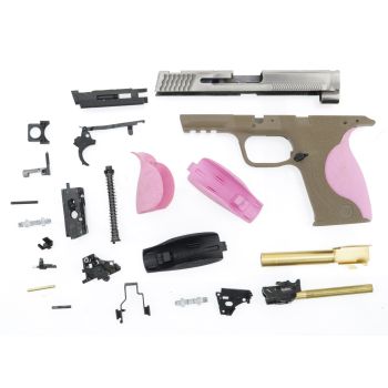 WE Big Bird GBB FDE/TAN, mit Metallschlitten - Teilespender für Bastler (frei ab 18 J.)