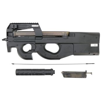 Begadi PD9 Sport SD / FN Herstal P90 -GEN.5- Upgrade S-AEG mit Begadi CORE EFCS / Mosfet, inkl. Silencer (frei ab 18 J.)