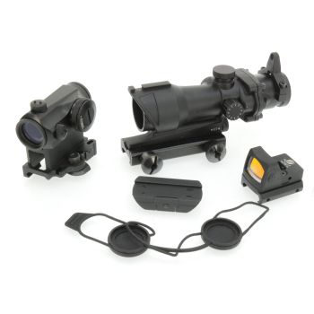 Bundle mit defekten Optiken, für Deko und Bastler - Set mit 3 Stück, schwarz-