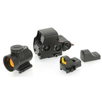 Bundle mit defekten Optiken, für Deko und Bastler - Set mit 3 Stück, schwarz-