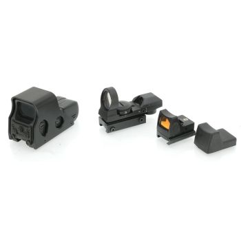 Bundle mit defekten Optiken, für Deko und Bastler - Set mit 3 Stück, schwarz-