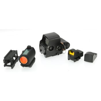 Bundle mit defekten Optiken, für Deko und Bastler - Set mit 3 Stück, schwarz-
