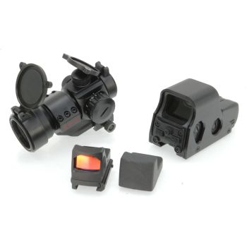 Bundle mit defekten Optiken, für Deko und Bastler - Set mit 3 Stück, schwarz-