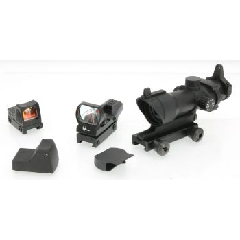 Bundle mit defekten Optiken, für Deko und Bastler - Set mit 3 Stück, schwarz-