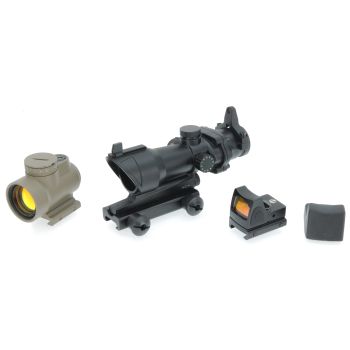 Bundle mit defekten Optiken, für Deko und Bastler - Set mit 3 Stück, schwarz / TAN-