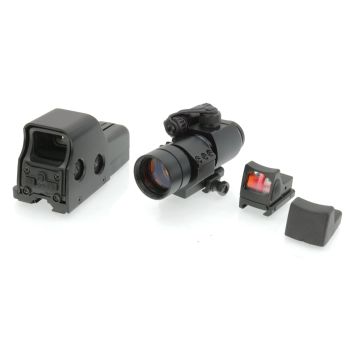 Bundle mit defekten Optiken, für Deko und Bastler - Set mit 3 Stück, schwarz-