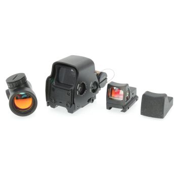 Bundle mit defekten Optiken, für Deko und Bastler - Set mit 3 Stück, schwarz-