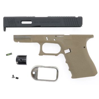 WE Gforce 19 GBB Teilespender / für Bastler - mit neuem Schlitten (frei ab 18 J.)