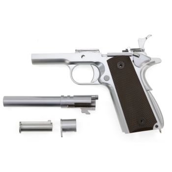 WE 1911 -Silver Line- CO2 HV GBB Teilespender / für Bastler (frei ab 18 J.)