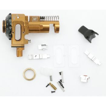 Maxx Model CNC Aluminum M4 / AR15 Hopup Chamber / Unit Typ MI (teilzerlegt, aber vollständig) -goldfarben-