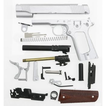 Army Armament R32 / M1911 GBB Teilespender / für Bastler -silber- (frei ab 18 J.)