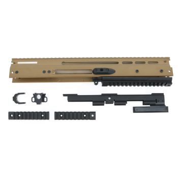 Begadi MK16 Sport / FN Herstal SCAR-L Upper in TAN, für Bastler (frei ab 18 J.)