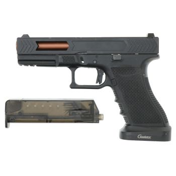 Army Armament R17 GBB, schwarz mit bronze Outerbarrel - für Bastler (frei ab 18 J.)