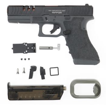 Army Armament R17 Ripper GBB, Begadi Special Version, -schwarz-grau mit bronze Outerbarrel - für Bastler (frei ab 18 J.)