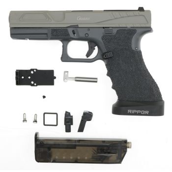 Army Armament R17 Gladiator GBB, Begadi Special Version, -schwarz-grau (frei ab 18 J.)