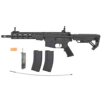 Golden Eagle M4 C16 Modular Vollmetall AEG mit Metallgearbox & Burst Modus < 0,5 J.