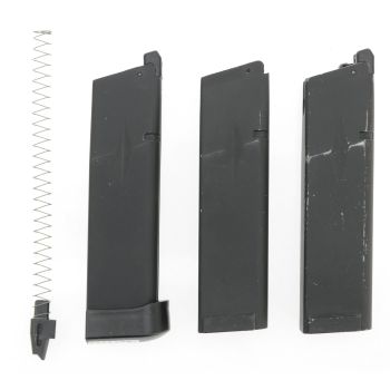 3x Magazin für KJW KP-06 Serie, 29 BBs - CO2 Version - für Bastler !