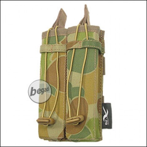 BE-X Open Mag Pouch, double, for MP5 - auscam