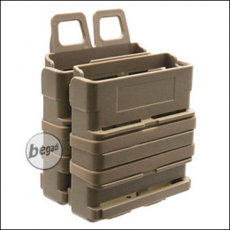  BEGADI Basic Hardshell Mag Pouch bundle 7.62mm [SR25, M14, MK17 etc.] -TAN-