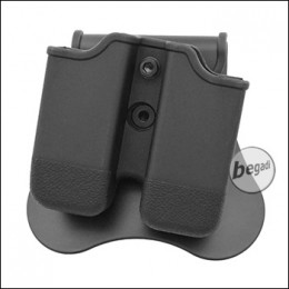 AMOMAX Paddle Hardshell Magazine Pouch for G17 / G18 / G19 Series [AM-MP-G3]