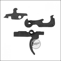 Z Parts KJW M4 GBB Steel Trigger Set [KJ-M4-001]