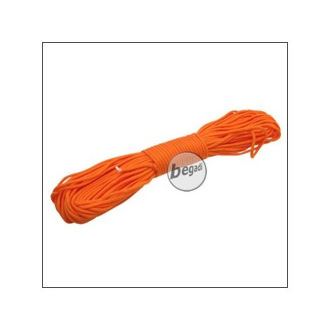 BEGADI - BE-X Paracord Bright orange, 550lbs, 30m