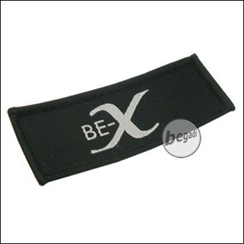 Aufnäher "BE-X", neue Version - schwarz
