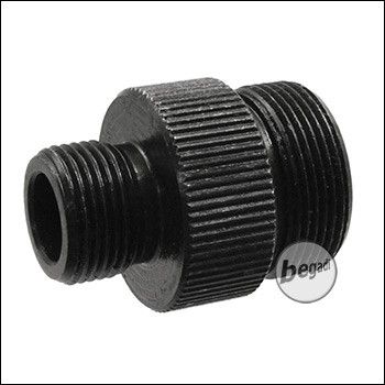 PPS MB03 / MB07 / MB08 / MB10 / VSR / MB4402 / MB4403 / MB4405 / MB4407 Silencer Adapter (20mm+ / 14mm-)