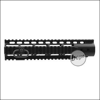 Begadi Z1 Keymod Handguard 9" - 229mm Version mit EU Gewinde, schwarz