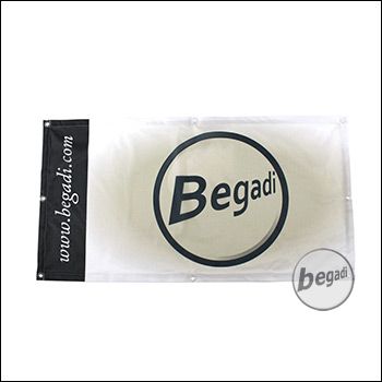 Begadi Fahne "BEGADI LOGO", Fotodruck, 60x120cm, mit Ösen