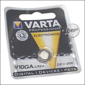 VARTA Knopfzelle V10GA / LR54 (1,55V - 50mAh - AIMn)