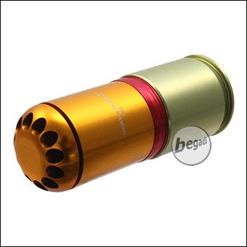 PHX 40mm Grenade "Long", 96 BBs, gold/green (free from 18 y.)