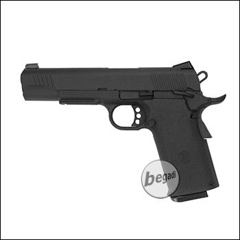 KJW KP-11 "PRO" GBB, schwarz, Gas Version (frei ab 18 J.)
