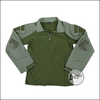 BEGADI Basics Combat Shirt, alpha green - Gr. S