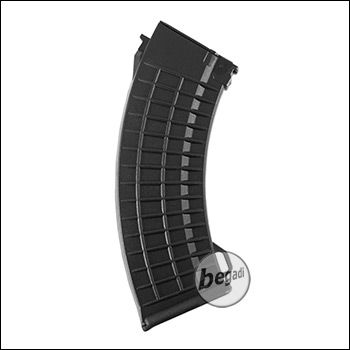 Battleaxe AK74 HighCap Magazine "Waffle" Type (500 BBs) -black-