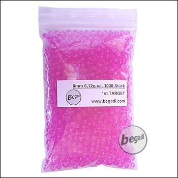 1.000 1ST TARGET DELIGHT BBs 6mm 0,12g lila - Airblister