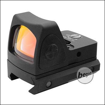 Begadi Micro Dot Gen.2 (19mm) with 2 mounts &amp; protective cover -black-