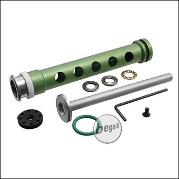 Begadi CNC 90° Upgrade Piston Kit inkl. Springguide für L96 / Well MB01, MB04, MB05, MB06 Federdruck Modelle